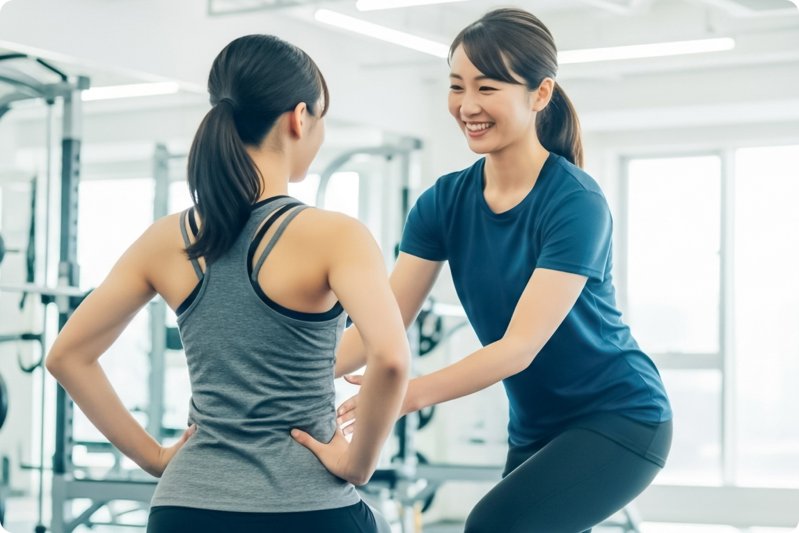 一人一人の動きを見て、体の状態を判断できる！